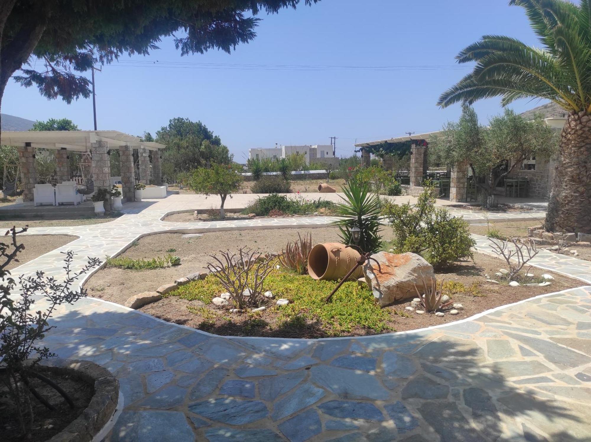 Villa Le Grand Bleu Katápola Buitenkant foto