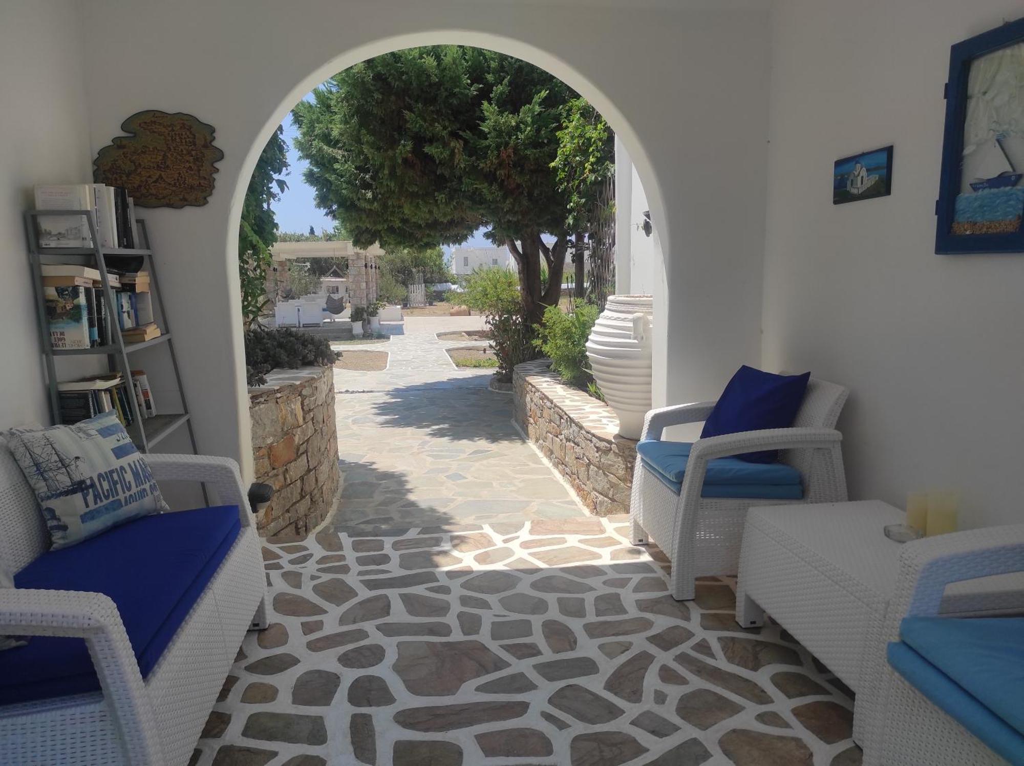 Villa Le Grand Bleu Katápola Buitenkant foto