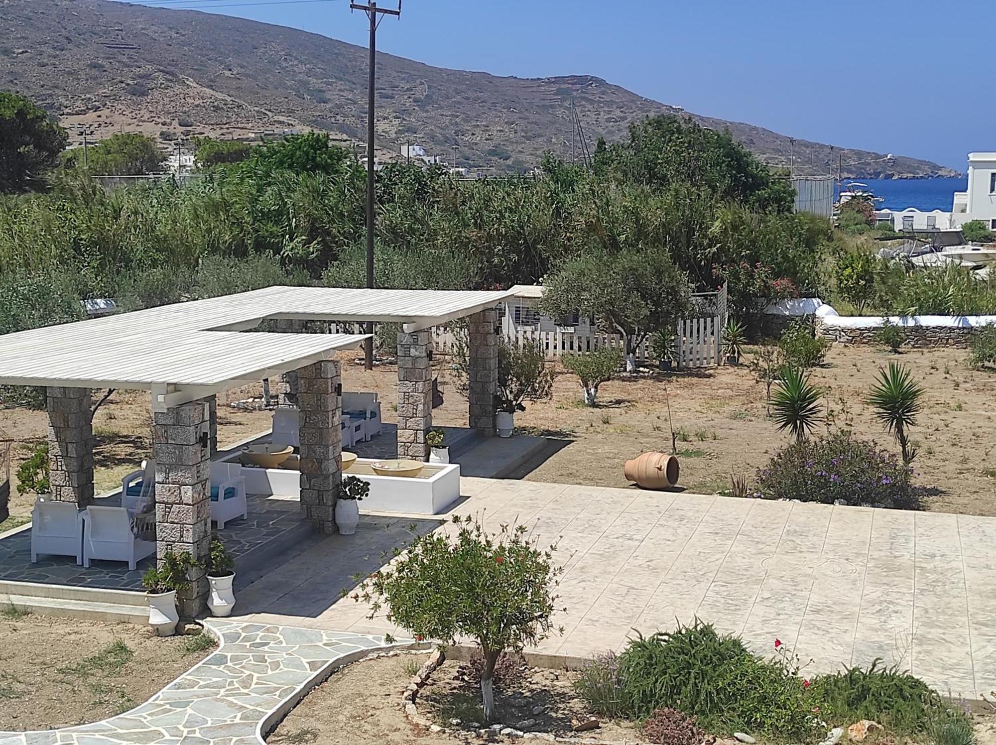Villa Le Grand Bleu Katápola Buitenkant foto