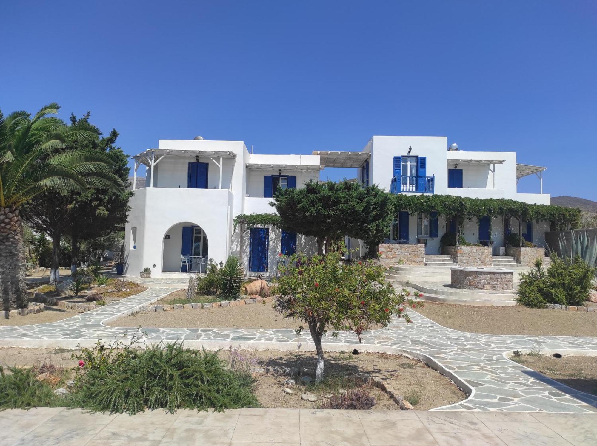 Villa Le Grand Bleu Katápola Buitenkant foto