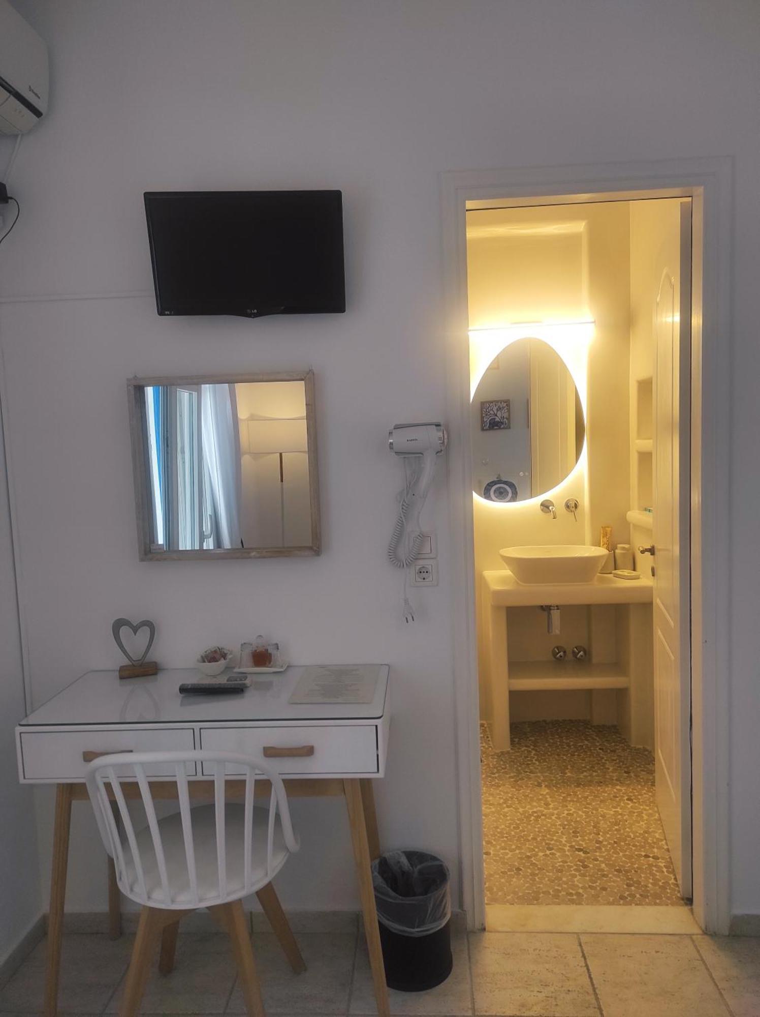 Villa Le Grand Bleu Katápola Kamer foto